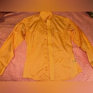Pierre Cardin Slim Fit Yellow Shirt